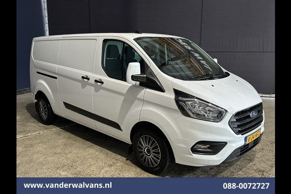 Ford Transit Custom 2.0 TDCI 131pk L2H1 Euro6 Airco | Apple Carplay | LED | Cruisecontrol | Stoelverwarming Verwarmde voorruit, Parkeersensoren, Bijrijdersbank, 2800kg trekvermogen