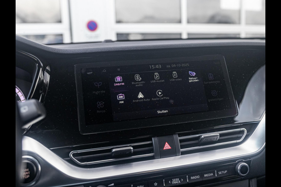 Kia Niro 1.6 GDi Hybrid DynamicPlusLine l Lederen bekleding  l Stoel en stuurwielverwarming l