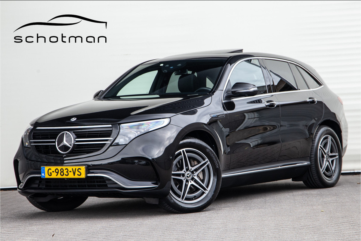 Mercedes-Benz EQC 400 4MATIC AMG Premium Plus Schuifdak, Burmester, Head-Up, Distronic, Memory
