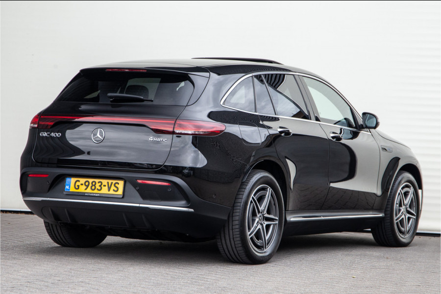 Mercedes-Benz EQC 400 4MATIC AMG Premium Plus Schuifdak, Burmester, Head-Up, Distronic, Memory