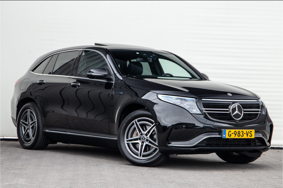 Mercedes-Benz EQC 400 4MATIC AMG Premium Plus Schuifdak, Burmester, Head-Up, Distronic, Memory