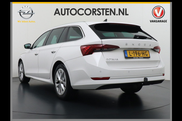 Škoda Octavia Combi T 111PK Apple Carplay Android Trekhaak Virtual Cockpit Elek.Achtreklep Pdc Navi Ecc Cruise Control Business Edition Stoel+Stuurverwarming Lmv Sunset DAB Led  Keyless 1e Eigenaar Origineel Nederlandse Auto 1300kg trekvermogen