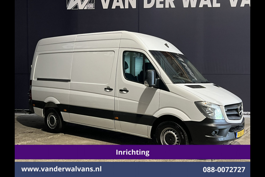 Mercedes-Benz Sprinter 316 CDI 163pk L2H2 Inrichting Euro6 Airco | Cruisecontrol | 2800kg Trekhaak Parkeersensoren