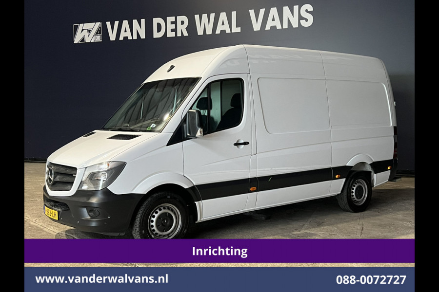 Mercedes-Benz Sprinter 316 CDI 163pk L2H2 Inrichting Euro6 Airco | Cruisecontrol | 2800kg Trekhaak Parkeersensoren