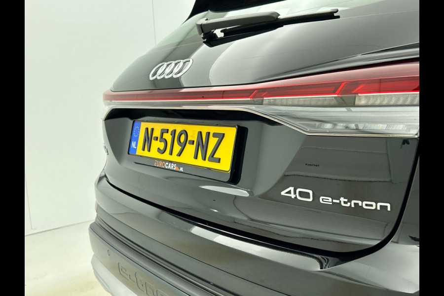Audi Q4 e-tron 40 Launch edition Advanced 77 kWh Navigatie Apple Carplay/Android Auto Parkeersensoren Cruise Control Elektrische achterklep Ledverlichting Stoelverwarming Virtual Cockpit Climate Control Lichtmetalen velgen