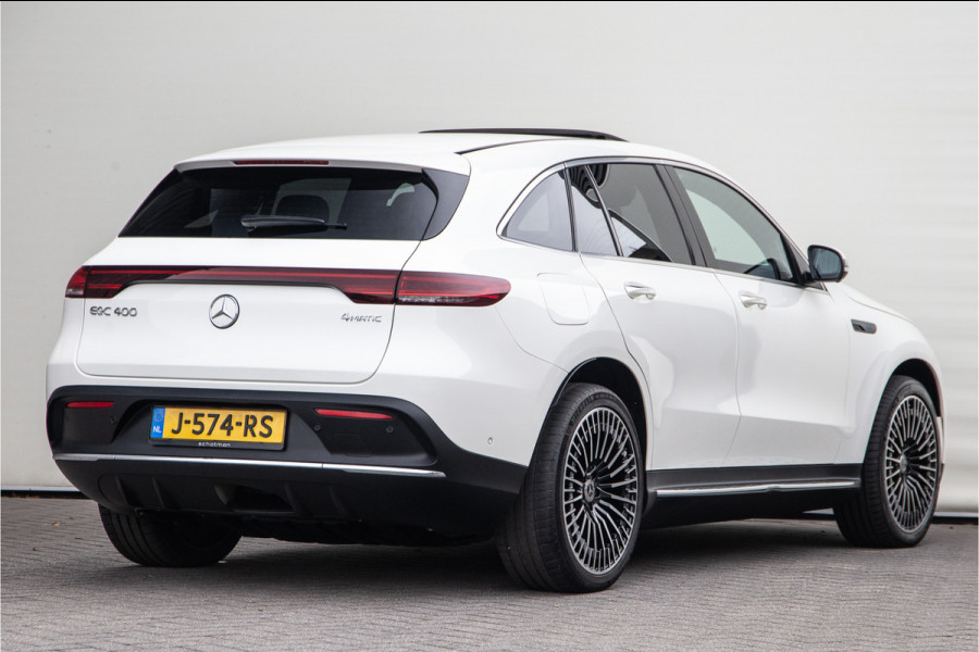 Mercedes-Benz EQC 400 4MATIC Premium Plus 80 AMG, Schuifdak, Burmester, Distronic, Head-Up 2020
