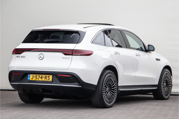 Mercedes-Benz EQC 400 4MATIC Premium Plus 80 AMG, Schuifdak, Burmester, Distronic, Head-Up 2020