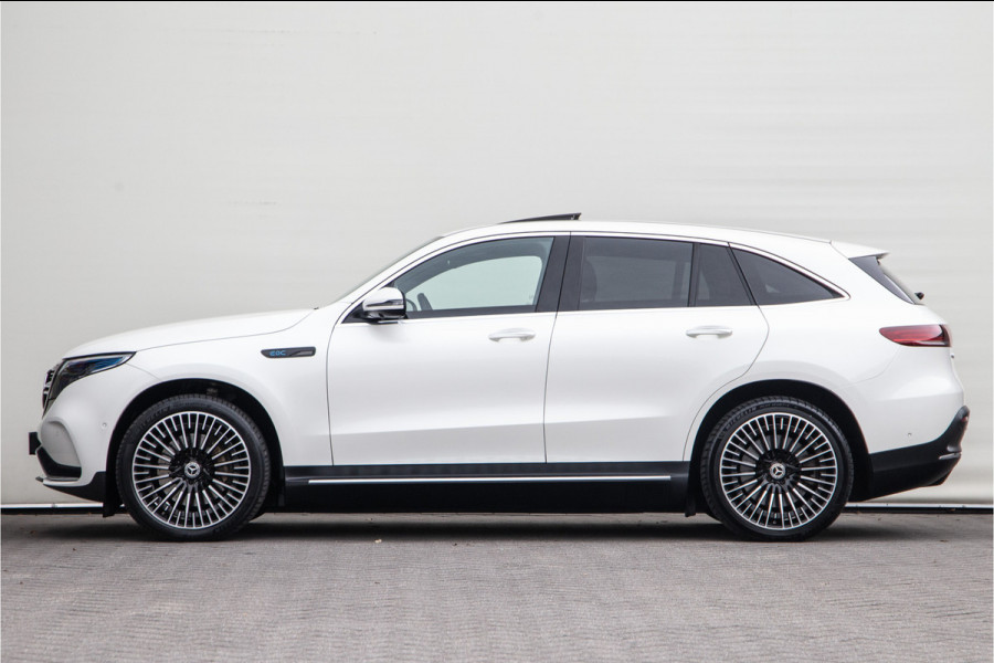 Mercedes-Benz EQC 400 4MATIC Premium Plus 80 AMG, Schuifdak, Burmester, Distronic, Head-Up 2020