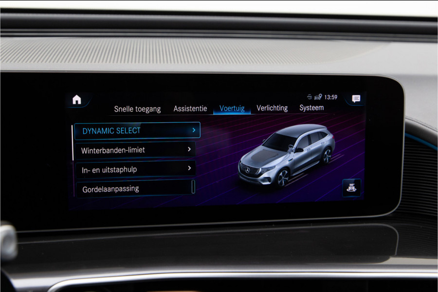 Mercedes-Benz EQC 400 4MATIC Premium Plus 80 AMG, Schuifdak, Burmester, Distronic, Head-Up 2020