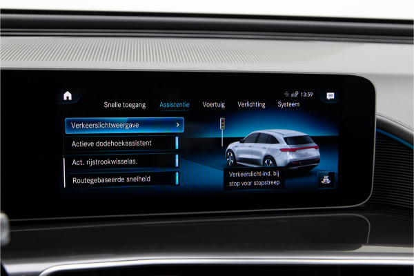 Mercedes-Benz EQC 400 4MATIC Premium Plus 80 AMG, Schuifdak, Burmester, Distronic, Head-Up 2020