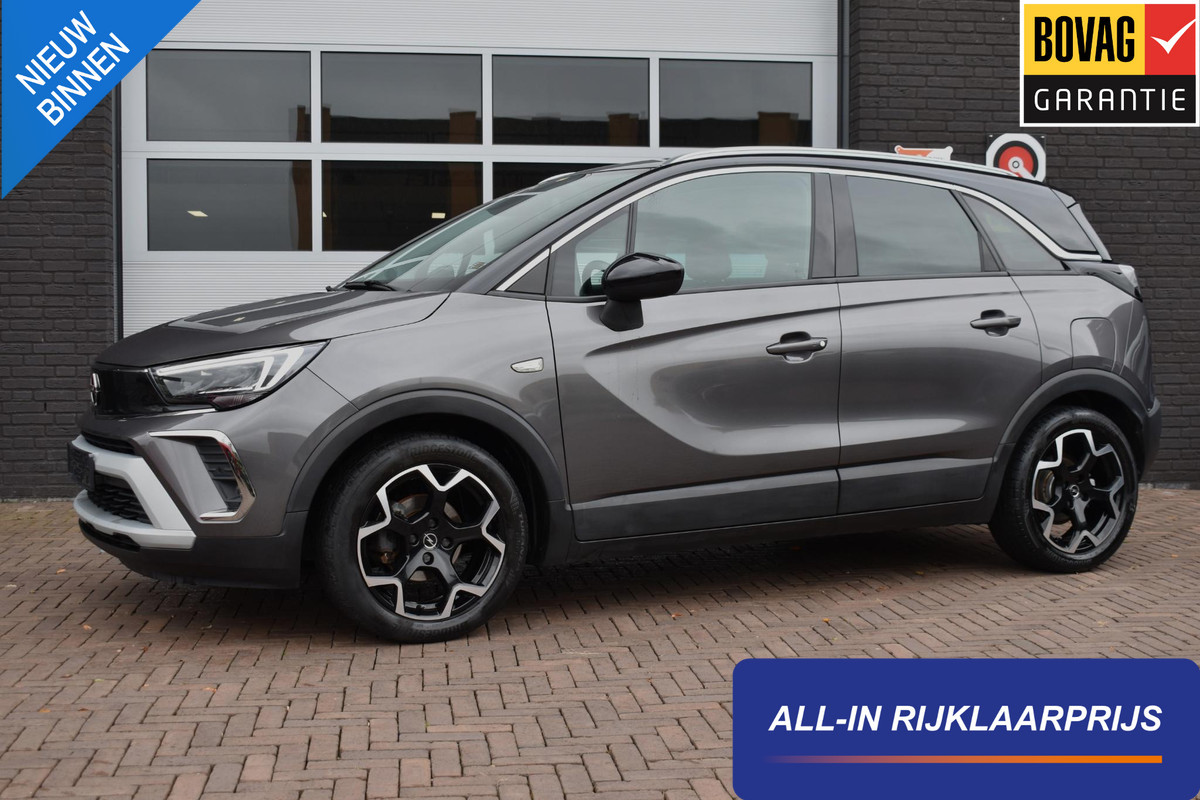 Opel Crossland X 1.2 Ultimate | Carplay | LED | Leder | Camera | Incl. garantie