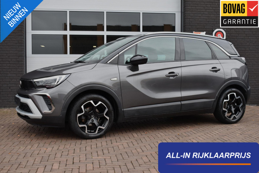 Opel Crossland X 1.2 Ultimate | Carplay | LED | Leder | Camera | Incl. garantie