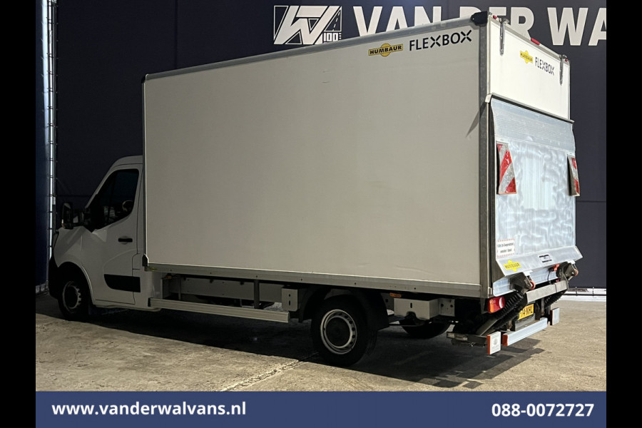 Renault Master 2.3 dCi 145pk Bakwagen Laadklep Euro6 Airco | LED Bijrijdersbank, 20.5m3 KUUB, Bluetooth-telefonie