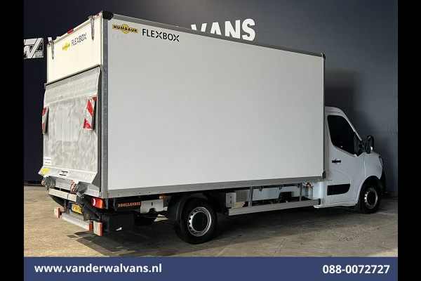 Renault Master 2.3 dCi 145pk Bakwagen Laadklep Euro6 Airco | LED Bijrijdersbank, 20.5m3 KUUB, Bluetooth-telefonie
