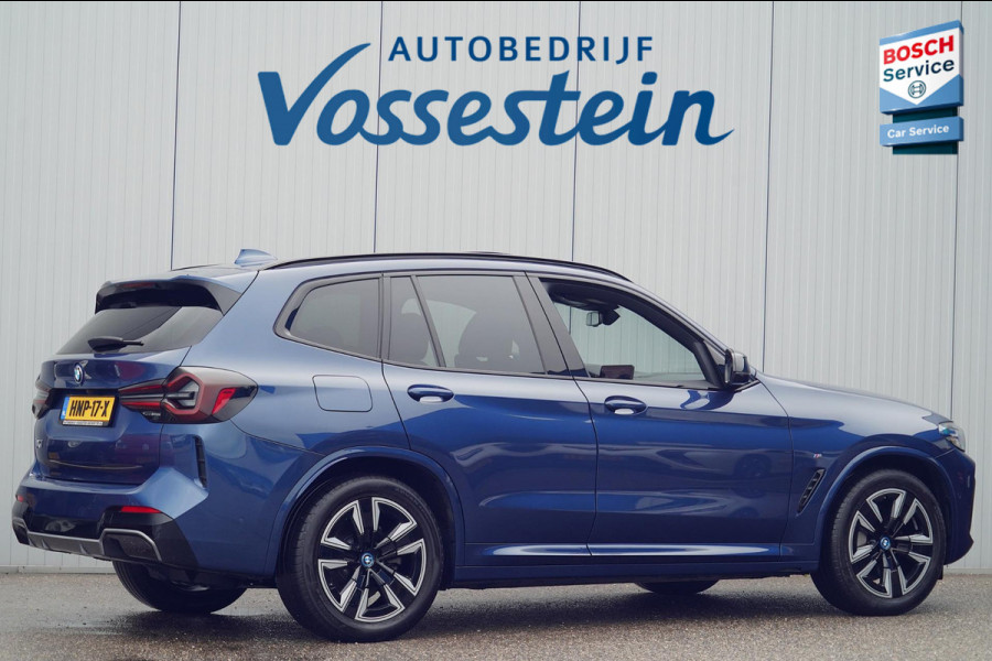 BMW iX3 High Executive Edition 80 kWh / M-Sport / 7.058 KM! / Pano / Leder / Incl. BTW / Camera / Navigatie / Stoelverw.