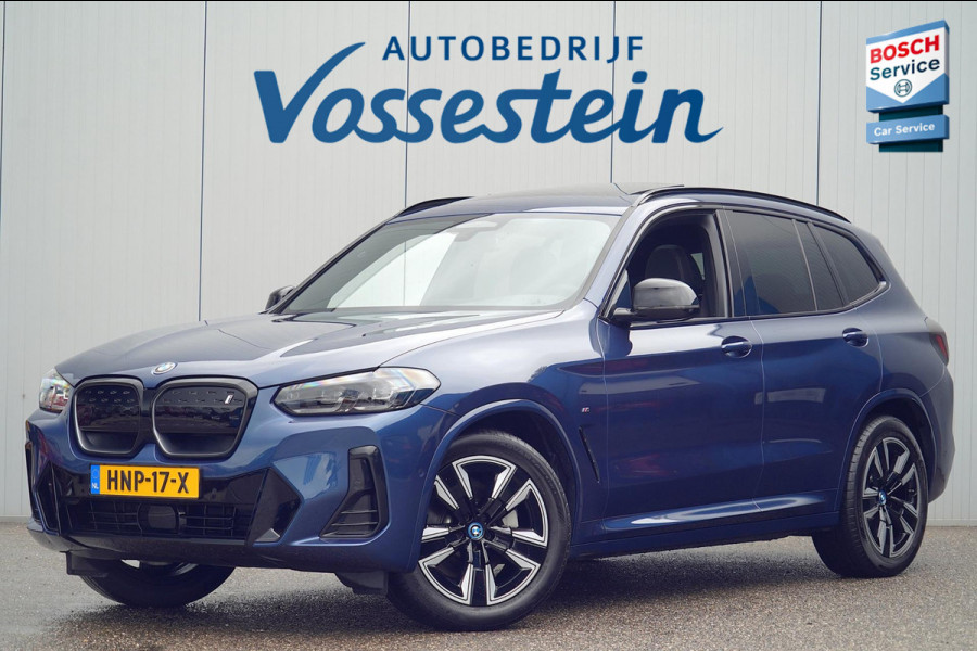 BMW iX3 High Executive Edition 80 kWh / M-Sport / 7.058 KM! / Pano / Leder / Incl. BTW / Camera / Navigatie / Stoelverw.