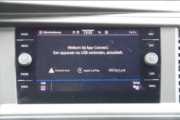 Volkswagen Transporter 2.0 TDI L2 DC 5P, 150PK AUT. LED, TREKHAAK, ADAPT. CRUISE, CAMERA, NAVI, AIRCO, PARKEERSENSOREN, DUBBELE CABINE, DUBBEL CABINE