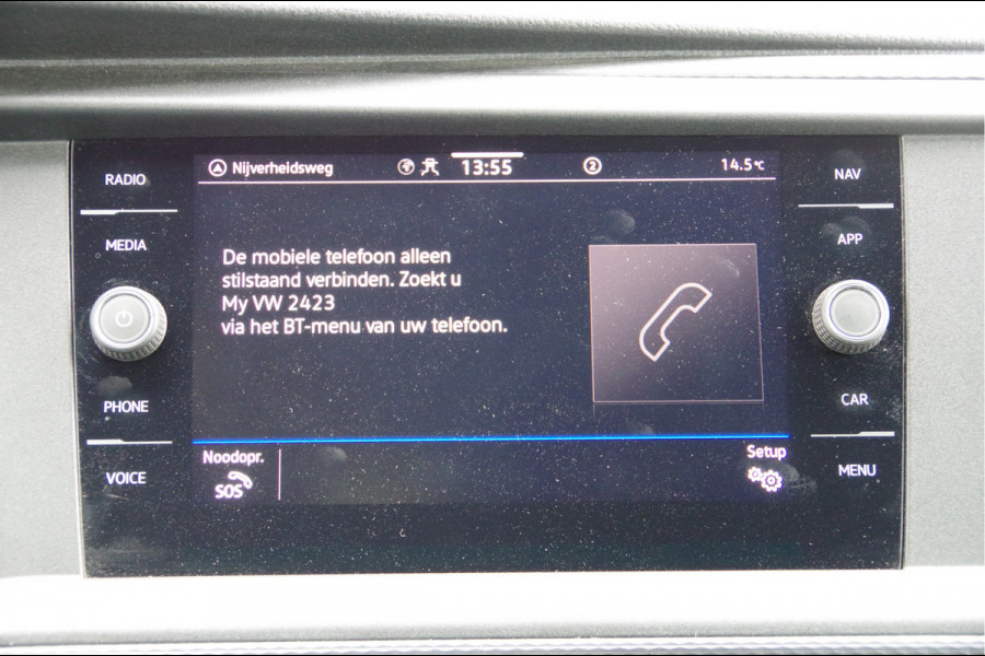 Volkswagen Transporter 2.0 TDI L2 DC 5P, 150PK AUT. LED, TREKHAAK, ADAPT. CRUISE, CAMERA, NAVI, AIRCO, PARKEERSENSOREN, DUBBELE CABINE, DUBBEL CABINE