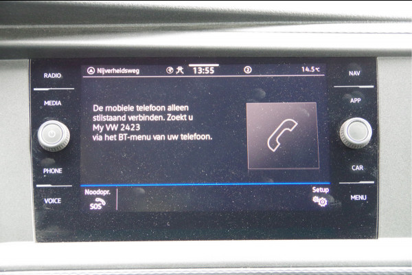 Volkswagen Transporter 2.0 TDI L2 DC 5P, 150PK AUT. LED, TREKHAAK, ADAPT. CRUISE, CAMERA, NAVI, AIRCO, PARKEERSENSOREN, DUBBELE CABINE, DUBBEL CABINE