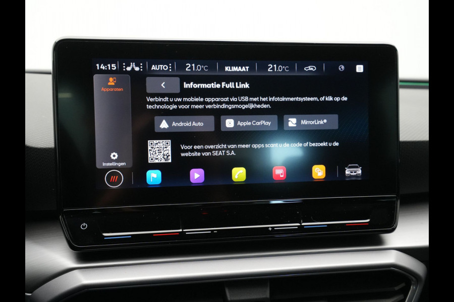 Seat Leon Sportstourer 1.5 TSI FR Launch Edition Navigatie Sideassist Stoelverwarming Parkassist Carplay 245