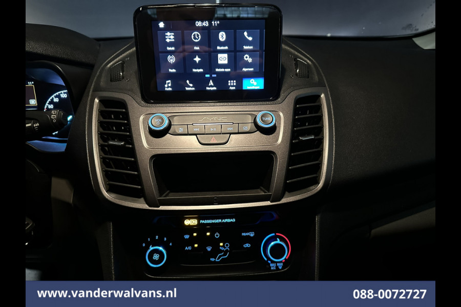 Ford Transit Connect 1.5 EcoBlue 101pk L2H1 Euro6 Airco | Camera | Navigatie | Apple Carplay | Android Auto | Cruisecontrol Verwarmde voorruit, Trekhaak, Parkeersensoren