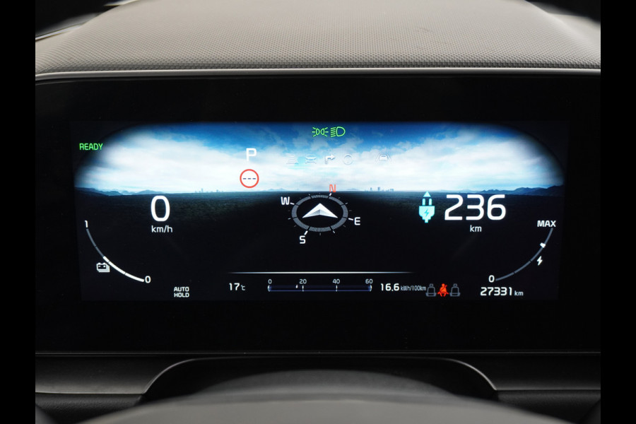 Kia Niro EV 64,8 kWh 218 pk Full-Options Executive Leer+Elektr.+Geheug. Adap.Cruise Schuif/Kanteldak HUD Camera Apple Carplay Android Auto H Stoelverwarming/ventilatie/koeling Stuur+Achterbankverwarming 3 fase 11kw thuis laden Origineel Nederlandse Auto Fabrieksgarantie tot 30-5-2031! Grootste Accu  51.000 nieuw! tot 750 Trekvermogen!