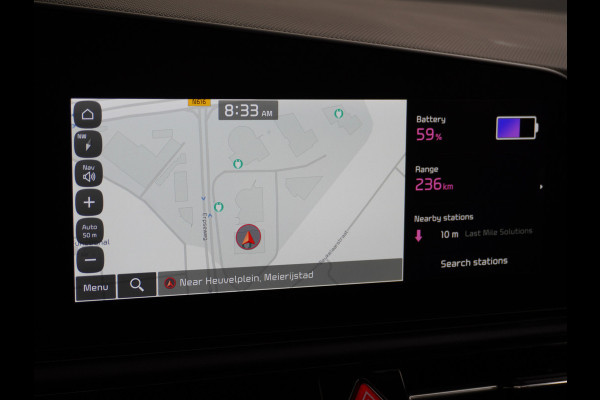 Kia Niro EV 64,8 kWh 218 pk Full-Options Executive Leer+Elektr.+Geheug. Adap.Cruise Schuif/Kanteldak HUD Camera Apple Carplay Android Auto H Stoelverwarming/ventilatie/koeling Stuur+Achterbankverwarming 3 fase 11kw thuis laden Origineel Nederlandse Auto Fabrieksgarantie tot 30-5-2031! Grootste Accu  51.000 nieuw! tot 750 Trekvermogen!