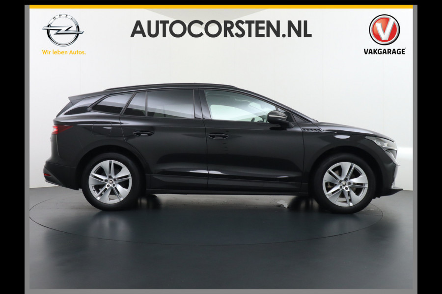 Škoda ENYAQ iV 60 Pano-dak Warmtepomp Camera Apple Carplay Android Auto Navi Ecc Cruise Control Pdc Keyless Advanced Stoelverwarming DAB Led Ecc Achter Privacy Glas Lmv Origineel Nederlandse Auto Nieuwprijs €46.625,-