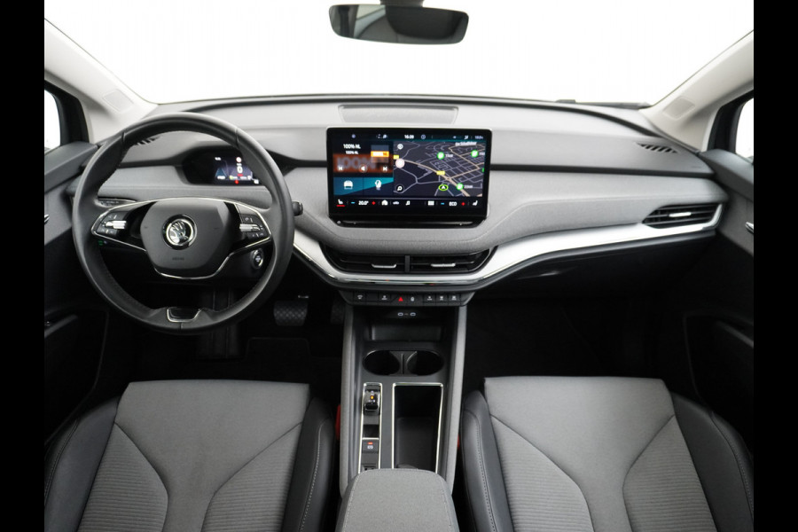Škoda ENYAQ iV 60 Pano-dak Warmtepomp Camera Apple Carplay Android Auto Navi Ecc Cruise Control Pdc Keyless Advanced Stoelverwarming DAB Led Ecc Achter Privacy Glas Lmv Origineel Nederlandse Auto Nieuwprijs €46.625,-