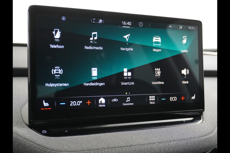 Škoda ENYAQ iV 60 Pano-dak Warmtepomp Camera Apple Carplay Android Auto Navi Ecc Cruise Control Pdc Keyless Advanced Stoelverwarming DAB Led Ecc Achter Privacy Glas Lmv Origineel Nederlandse Auto Nieuwprijs €46.625,-