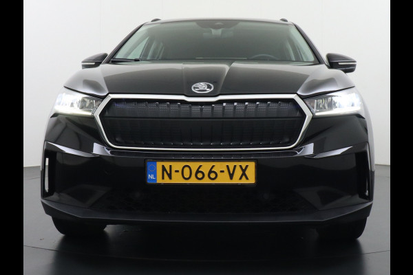 Škoda ENYAQ iV 60 Pano-dak Warmtepomp Camera Apple Carplay Android Auto Navi Ecc Cruise Control Pdc Keyless Advanced Stoelverwarming DAB Led Ecc Achter Privacy Glas Lmv Origineel Nederlandse Auto Nieuwprijs €46.625,-