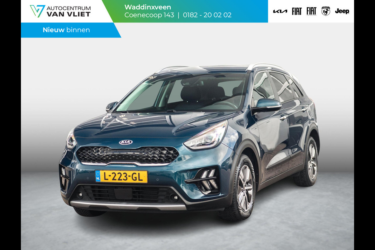 Kia Niro 1.6 GDi Hybrid DynamicPlusLine l Lederen bekleding l Stoel en stuurwielverwarming l Kia Niro 1.6 GDi Hybrid DynamicPlusLine l Lederen bekleding l Stoel en stuurwielverwarming l