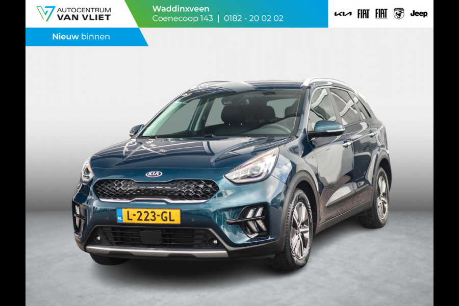 Kia Niro 1.6 GDi Hybrid DynamicPlusLine l Lederen bekleding  l Stoel en stuurwielverwarming l