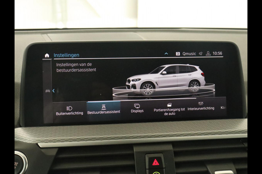 BMW X3 xDrive30e M Sport | 360 Camera | Harman/Kardon | Stoelverwarming | 20'' | Sportstoelen | Sfeerverlichting | Half leder | Navigatie | Live Cockpit | Keyless | PHEV | Plug In