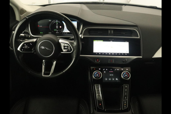 Jaguar I-PACE EV400 SE 90 kWh | Adaptive cruise | 360 Camera | Leder | Stoelverwarming | Carplay | Meridian Surround | Stuurverwarming | Keyless | Navigatie | Full LED | Park Assist
