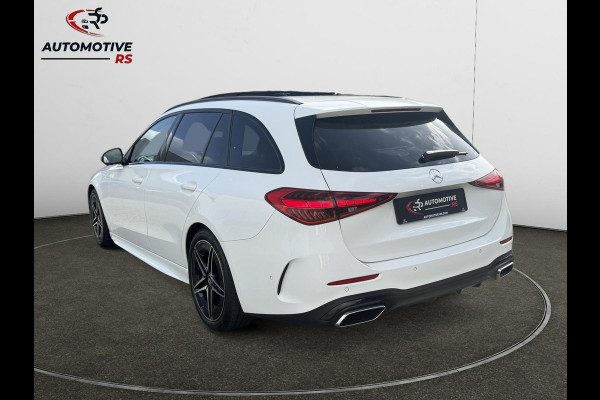 Mercedes-Benz C-Klasse Estate 180 AMG Line|Pano Trekhaak Cruise Camera Stoelverw. Sfeerverlichting Dodehoek Carplay& Android auto