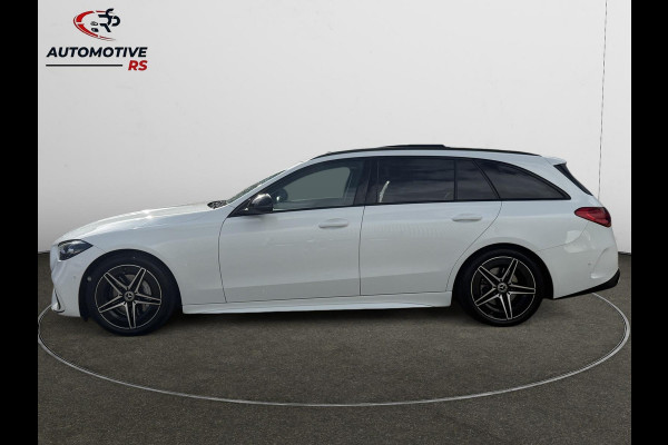 Mercedes-Benz C-Klasse Estate 180 AMG Line|Pano Trekhaak Cruise Camera Stoelverw. Sfeerverlichting Dodehoek Carplay& Android auto
