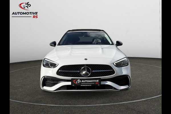 Mercedes-Benz C-Klasse Estate 180 AMG Line|Pano Trekhaak Cruise Camera Stoelverw. Sfeerverlichting Dodehoek Carplay& Android auto