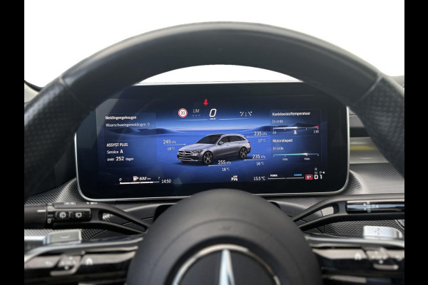 Mercedes-Benz C-Klasse Estate 180 AMG Line|Pano Trekhaak Cruise Camera Stoelverw. Sfeerverlichting Dodehoek Carplay& Android auto