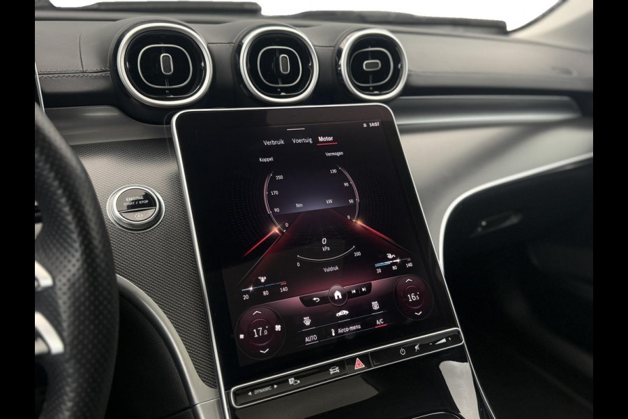 Mercedes-Benz C-Klasse Estate 180 AMG Line|Pano Trekhaak Cruise Camera Stoelverw. Sfeerverlichting Dodehoek Carplay& Android auto