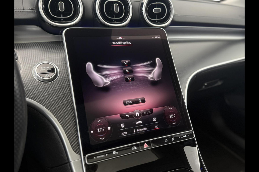 Mercedes-Benz C-Klasse Estate 180 AMG Line|Pano Trekhaak Cruise Camera Stoelverw. Sfeerverlichting Dodehoek Carplay& Android auto