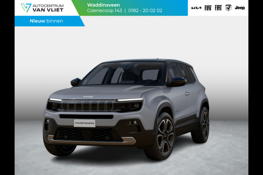 Jeep Avenger 1.2 e-Hybrid Summit | Uit voorraad leverbaar | Winter Pack | Schuif/Kanteldak | Infotaiment&Convenience Pack | Bicolore