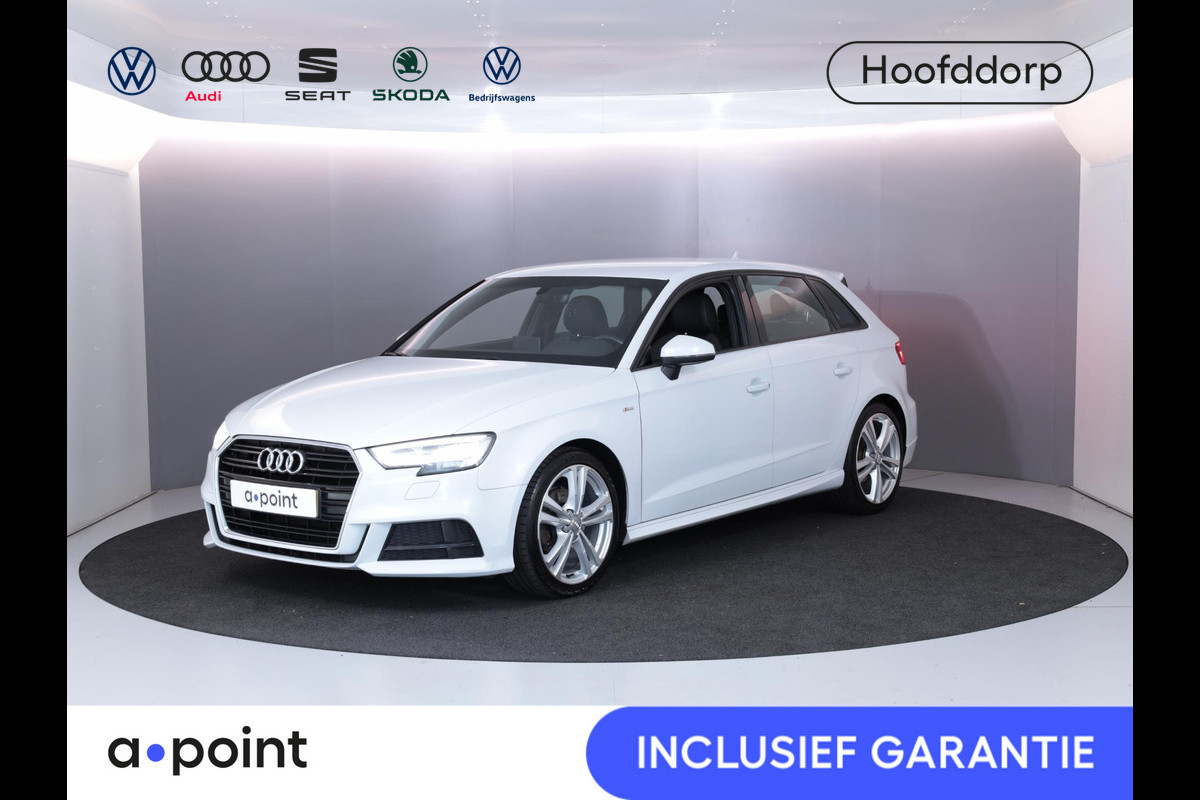 Audi A3 Sportback 1.0 TFSI Sport S Line Edition 115pk 6bak| 18'LM-velgen| Navi| Parksensors| LED| Audi A3 Sportback 1.0 TFSI Sport S Line Edition 115pk 6bak| 18'LM-velgen| Navi| Parksensors| LED|