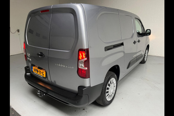 Toyota PROACE CITY L2H1 1.5 D-4D 130PK euro6 Live Long, Airco, Trekhaak 1200KG, Navigatie, Grijs Metallic, RIJKLAARPRIJS!