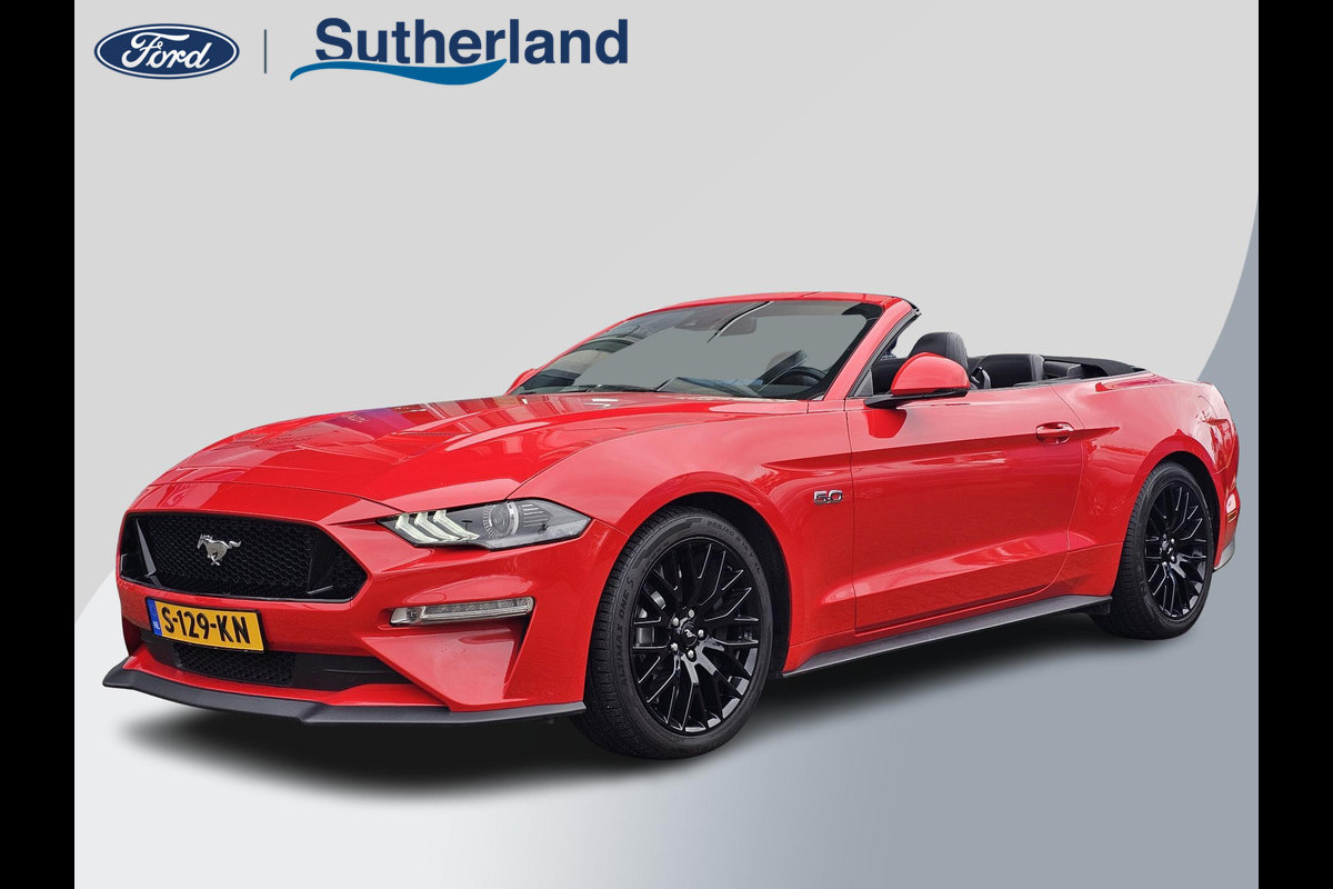 Ford Mustang Convertible 5.0 V8 GT | Dealeronderhouden | B&O Audio | Stoelverwarming + Koeling | Navigatie | Adaptive Cruise Control | Ford Mustang Convertible 5.0 V8 GT | Dealeronderhouden | B&O Audio | Stoelverwarming + Koeling | Navigatie | Adaptive Cruise Control |