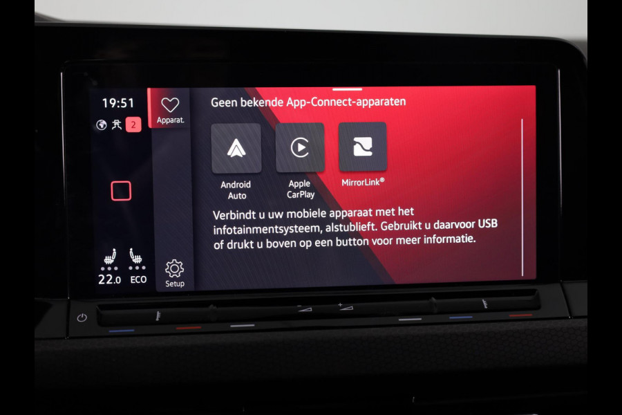 Volkswagen Golf 1.4 eHybrid GTE 245PK PHEV | Navigatie | Parkeer camera | Stoel- en stuurverwarming |