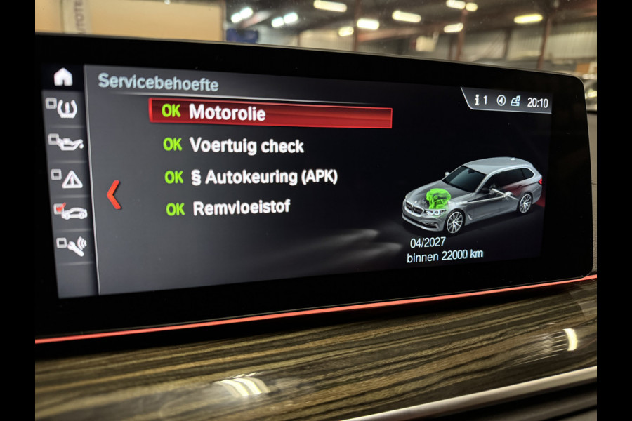 BMW 5 Serie Touring 520i High Executive comfortstoelen | leer | panoramadak | head up