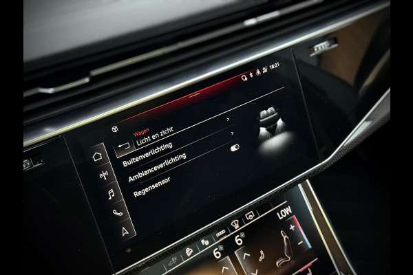 Audi Q8 55 TFSI e quattro S-Line Panoramadak|RS-zetels|Carbon|Softclose|Luchtvering|Keyless|Head-Up|Camera 360°|Matrix