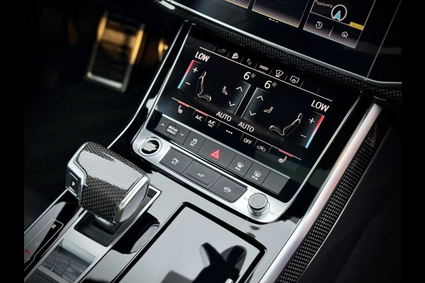 Audi Q8 55 TFSI e quattro S-Line Panoramadak|RS-zetels|Carbon|Softclose|Luchtvering|Keyless|Head-Up|Camera 360°|Matrix