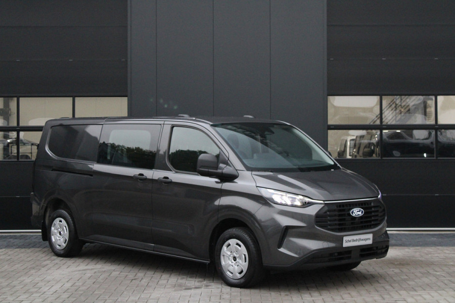 Ford Transit Custom 320 2.0 TDCI L2H1 Trend DC 136pk - Carplay - Android - Camera - LED koplampen - Stoel + Stuurverwarming - Rijklaar Ford Transit Custom 320 2.0 TDCI L2H1 Trend DC 136pk - Carplay - Android - Camera - LED koplampen - Stoel + Stuurverwarming - Rijklaar